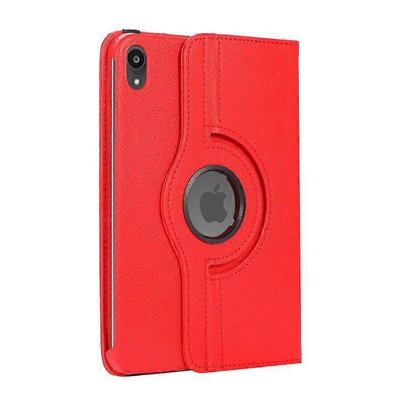 Stylish Case For Ipad 2020/2018 Pro 12.9 Red Litchi Texture Rotating Leather No2948