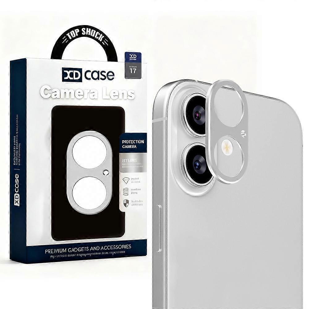 XDcase Metal Flat & Hollow Camera Lens Protector For iPhone 17