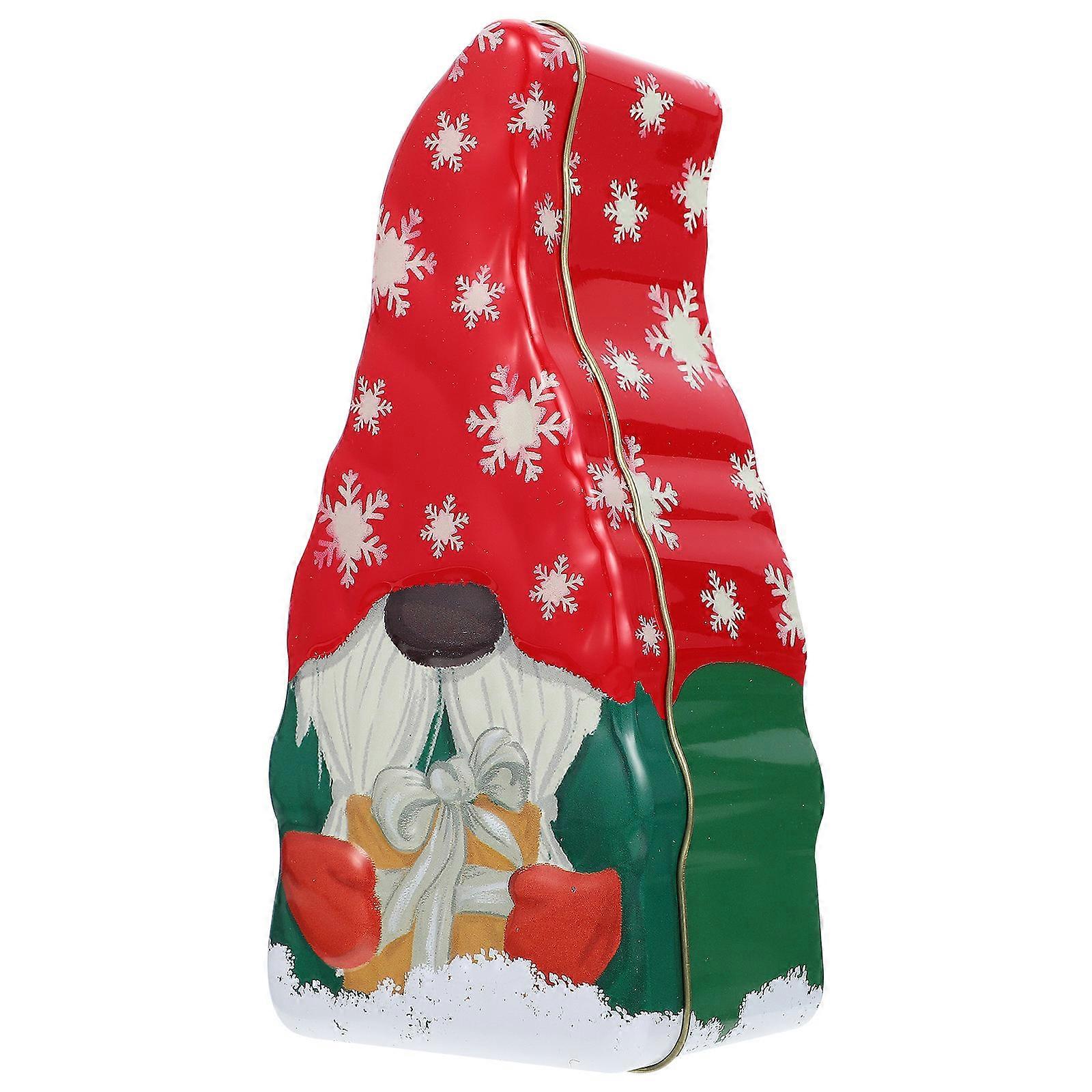 Christmas Candy Box Decorative Candy Tin for Storage Multi-Function