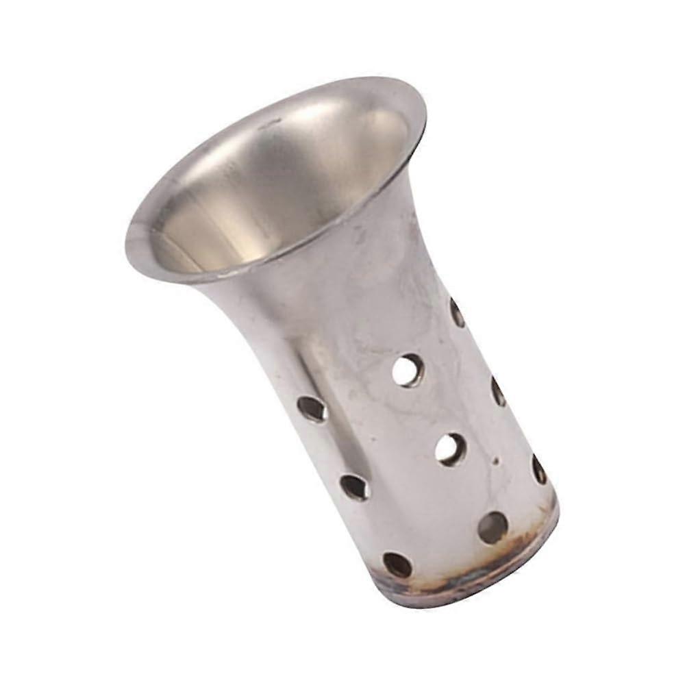 Universal Motorcycle Exhaust Muffler Silencer with Removable Baffle for Noise Reduction Durable Performance