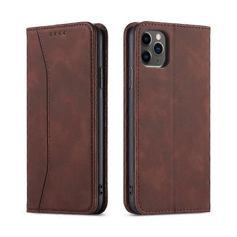 Case For Iphone 13 Mini Brown Flip Redmi No7243