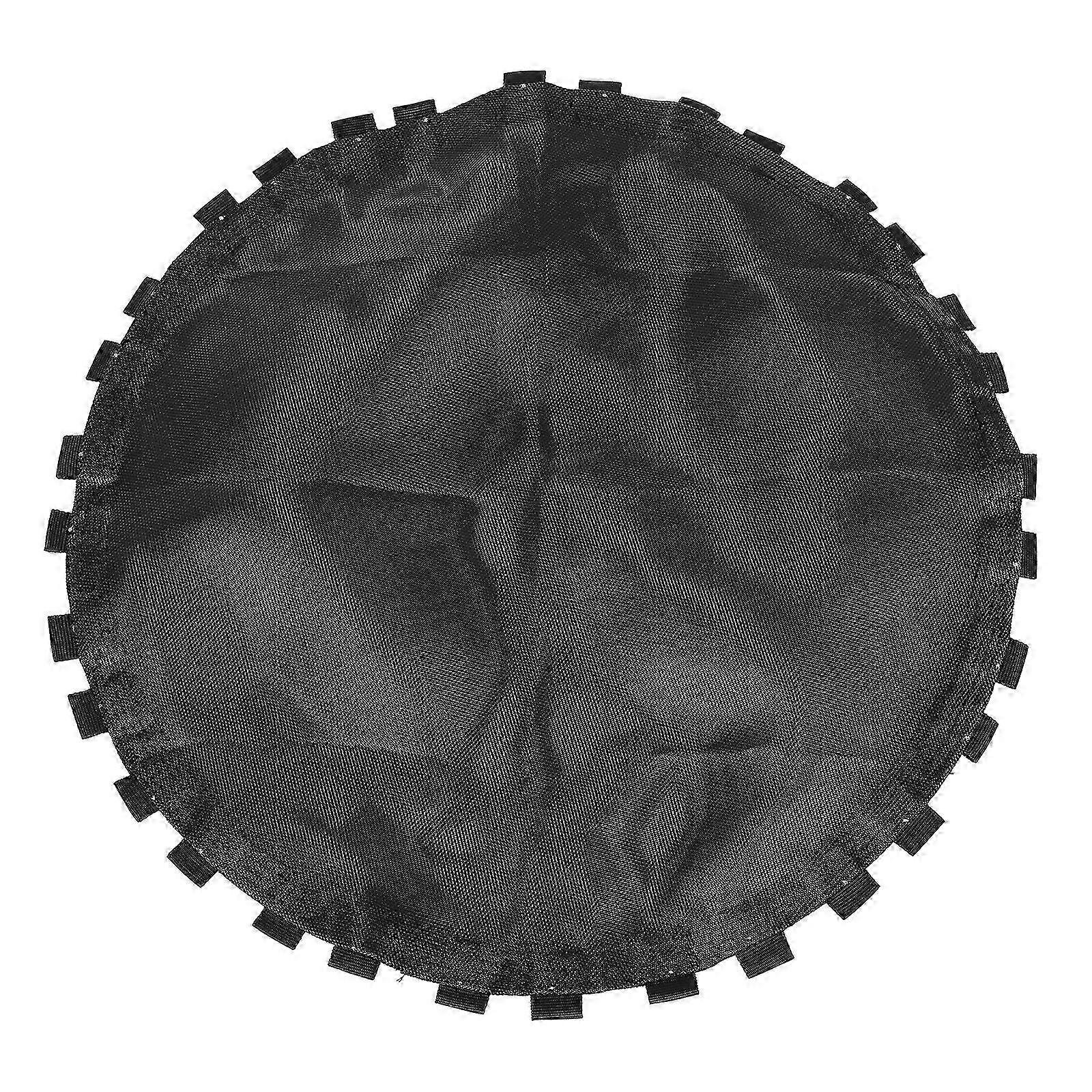 Elastic Round Net Cloth Trampoline Replacement Pad Black Jumping Cloth 25-26s
