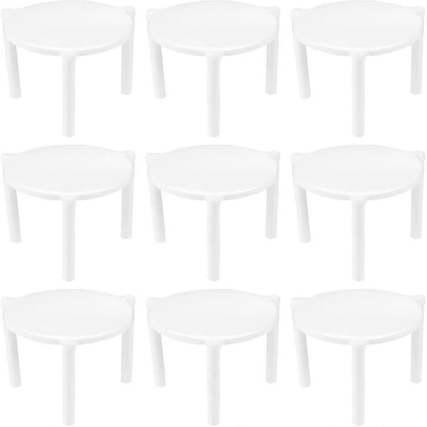 Pizza Plastic Bracket Pizza Packing Triangle Support Bracket 100 Pieces