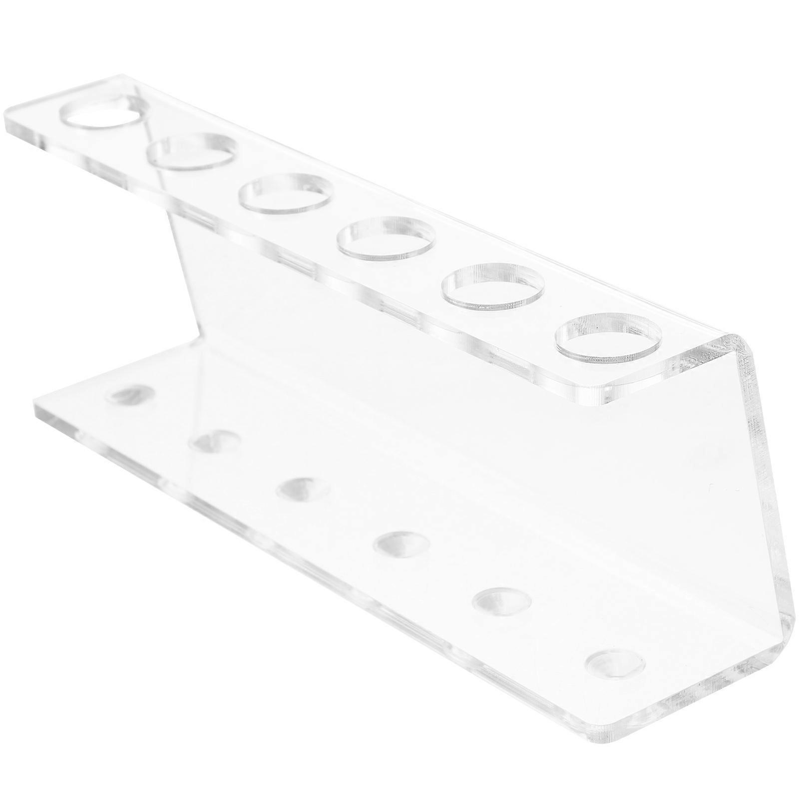 Acrylic Hydroponic Test Tube Holder Transparent Rack Test Tube Storage Rack