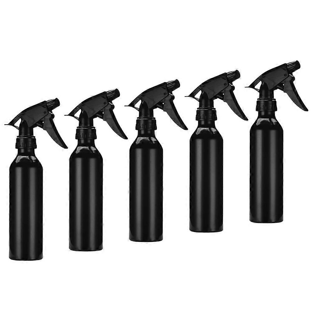 Aluminum Sprayer Bottle for Storage 5Pcs Multifunctional Spray Black