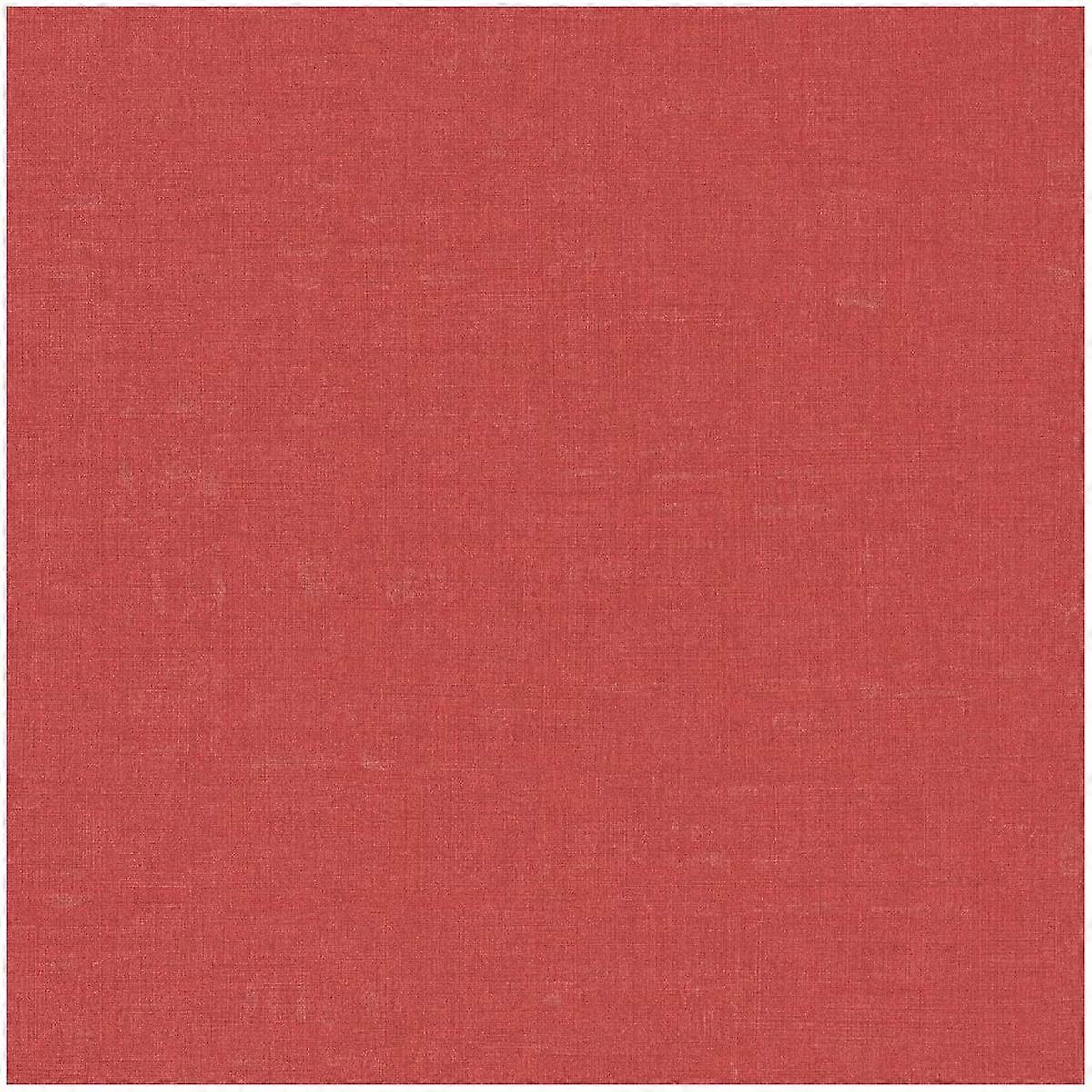 Red Plain Textured Wallpaper