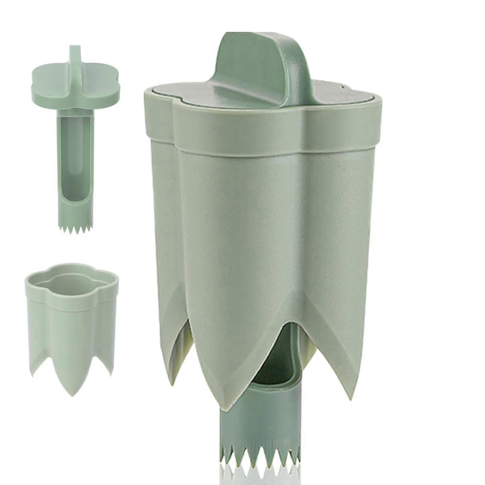 2 in 1 Pepper Corer and Bell Pepper Cutter for Quick Seed Removal Vegetable Kitchen Tool