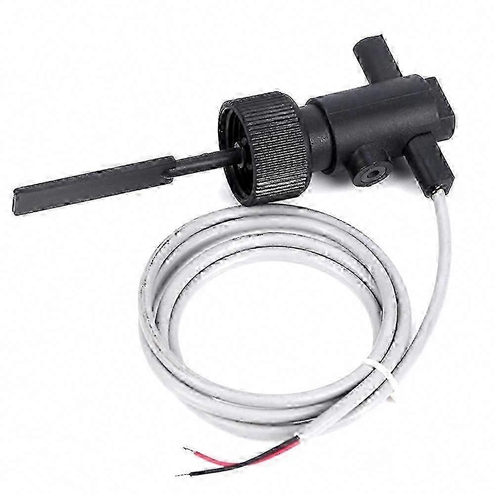 FS-10 Water Flow Switch - High Precision 100V Level Sensor - Adjustable Float Level Control, Black & Grey, Universal Flow Sensor