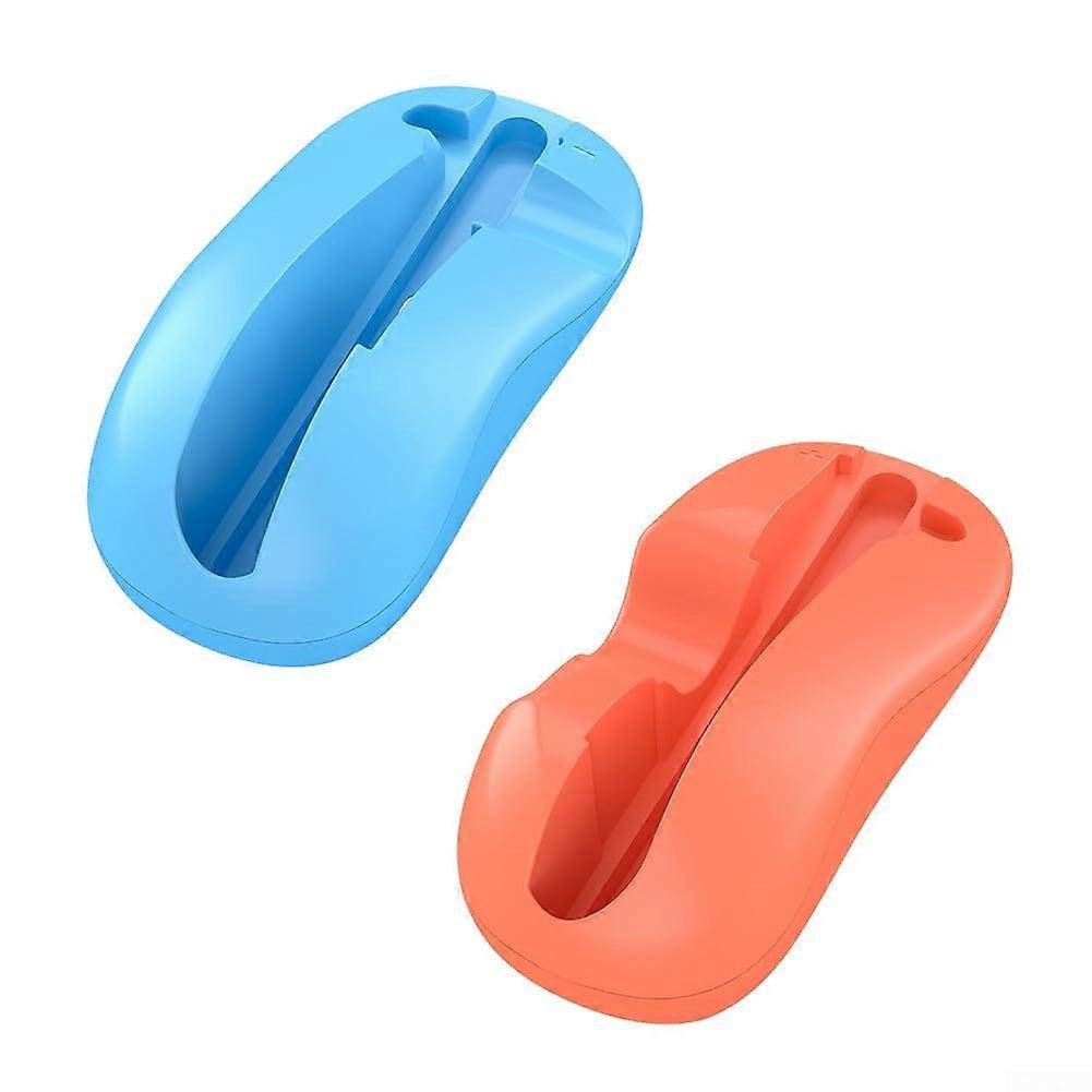 Controller Stand for Switch 2 with Ergonomic Grip, Durable ABS Holder, Blue and Red Gaming Accessories