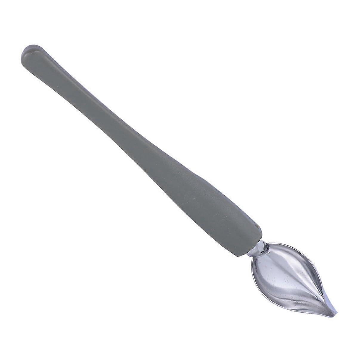Stainless Steel Sauce Decorating Spoon for Precise Spreading and Artistic Dessert Plating
