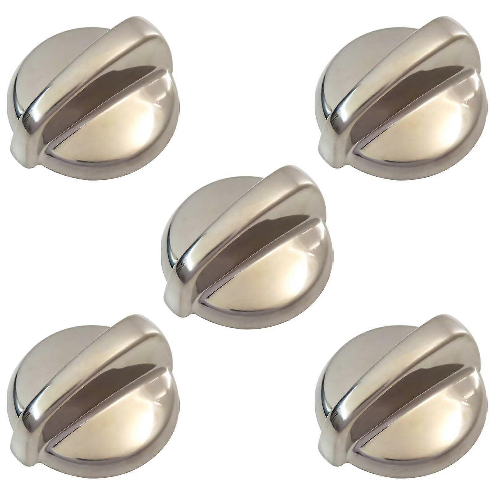 Stove Knobs WB03T10284 Replacement Set Compatible with GE Electric Range Easy Control Ergonomic Grip
