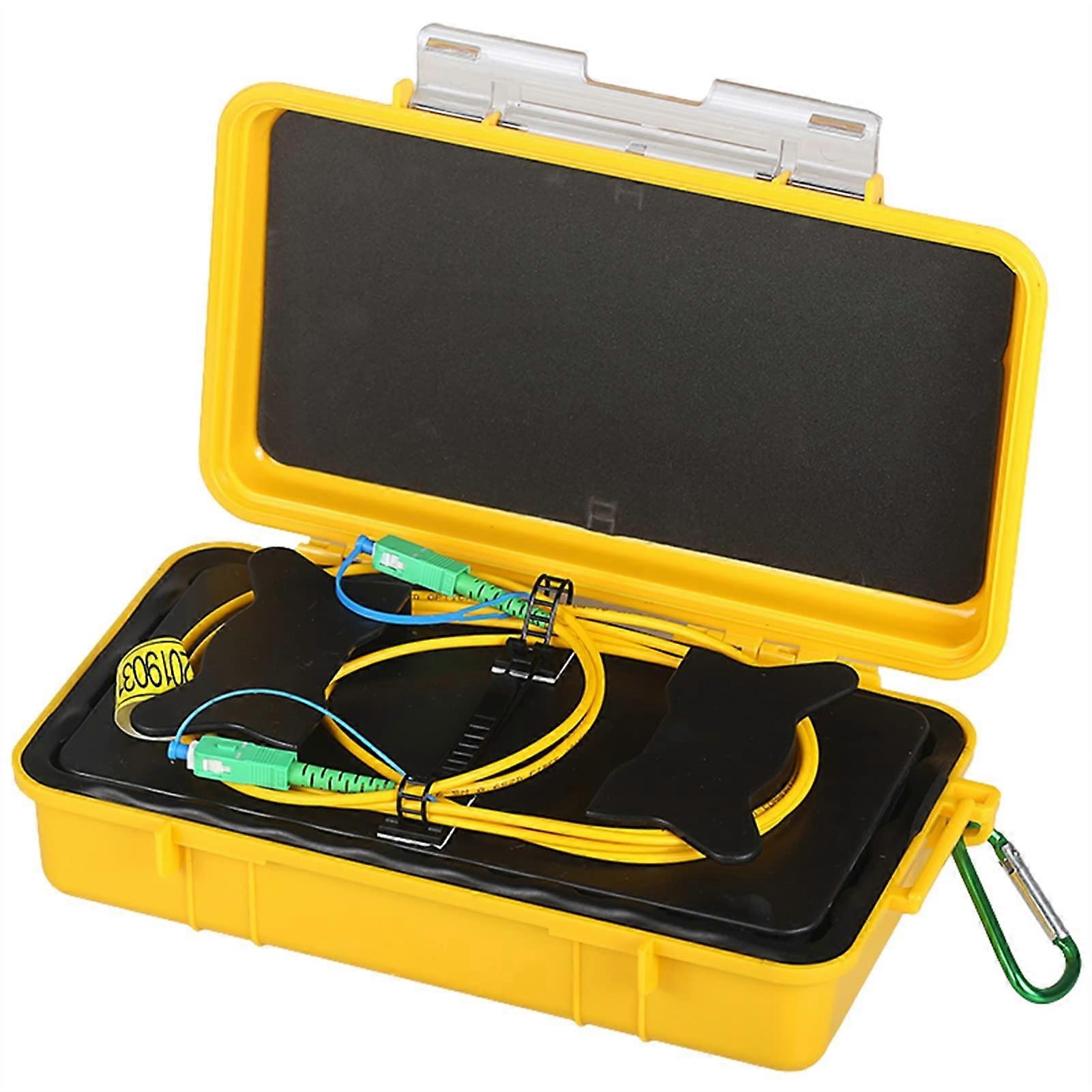 Optical Power Meter SC/APC OTDR Launch Cable Box 500M 1Km 2Km Single Mode 1310/1550nm