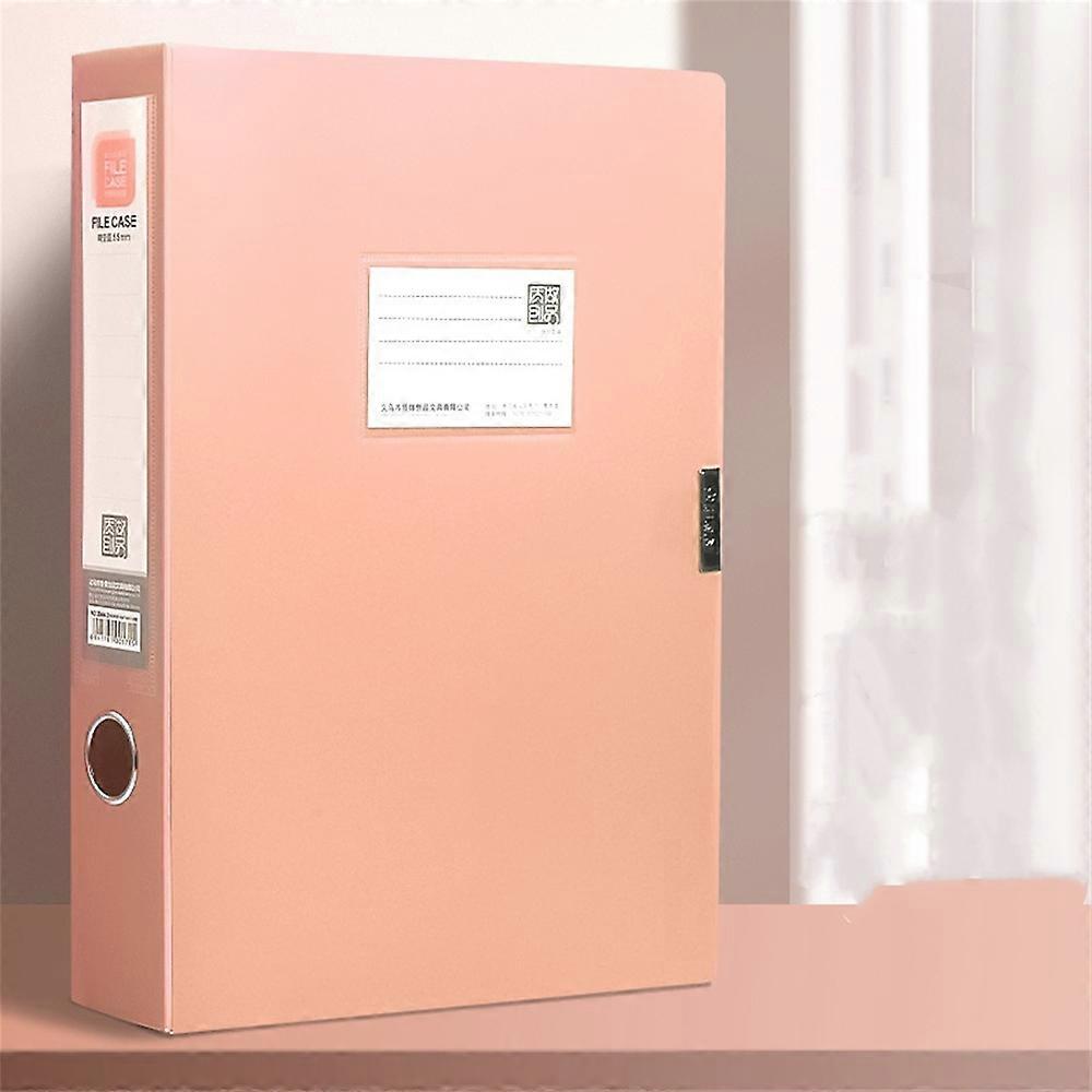 Large Capacity A4 File Folder Multifunctional Waterproof Document Organizer Dustproof Desktop Storage Document Holder Contract