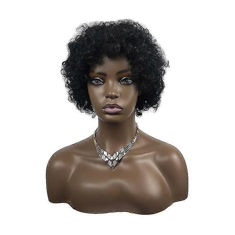 Exploding Head Wig Black Wig Lady