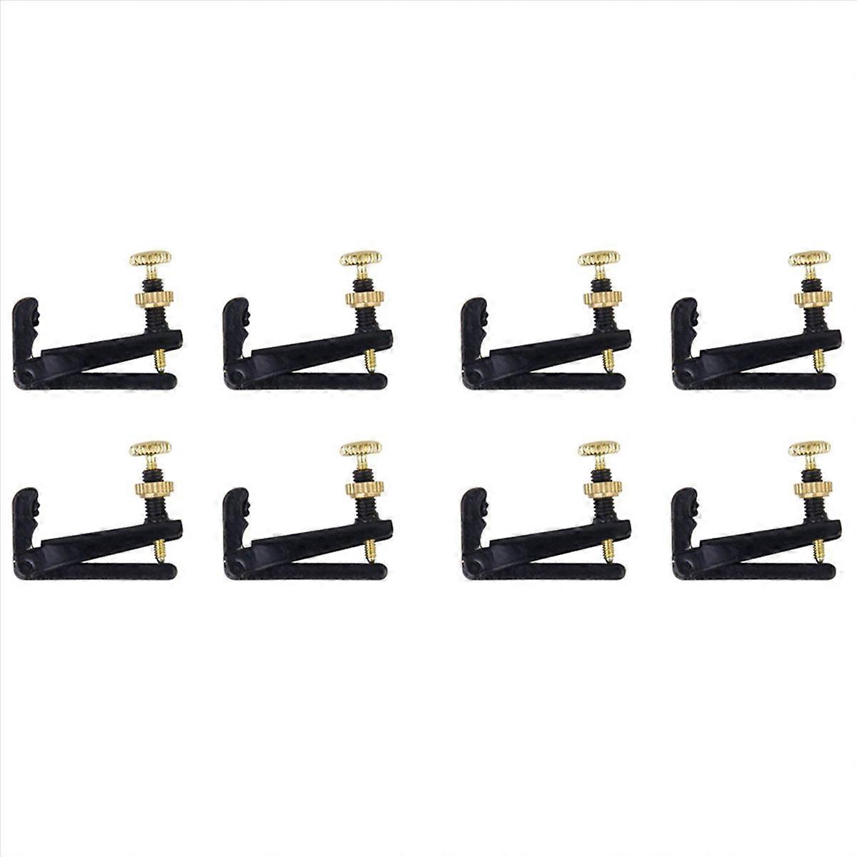 8 Piece 3/ 4-4/ 4 Violin Fine Tuner String Plate