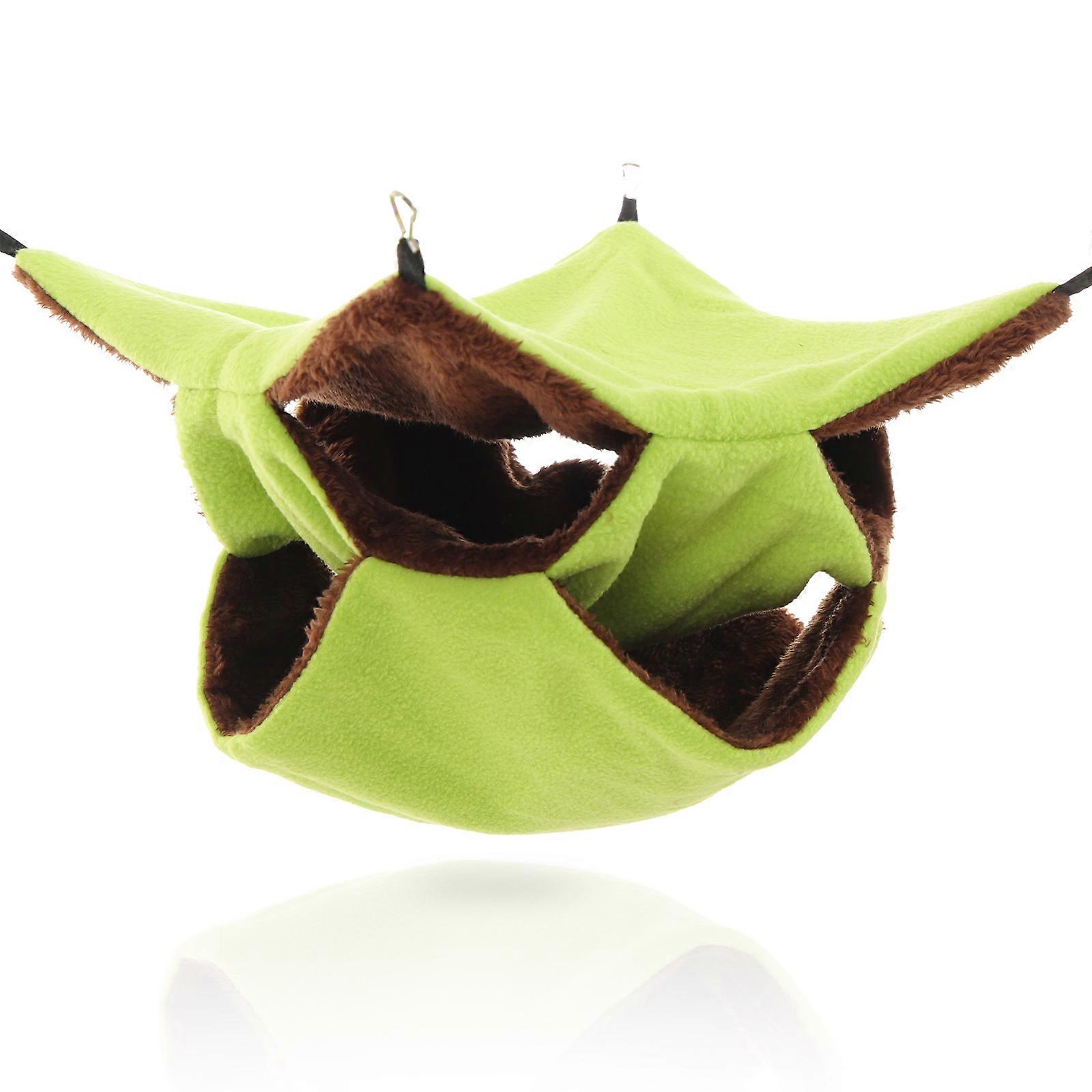 Comfortable Hamster Hammock Interesting Chinchilla Bed for 4Pcs Use