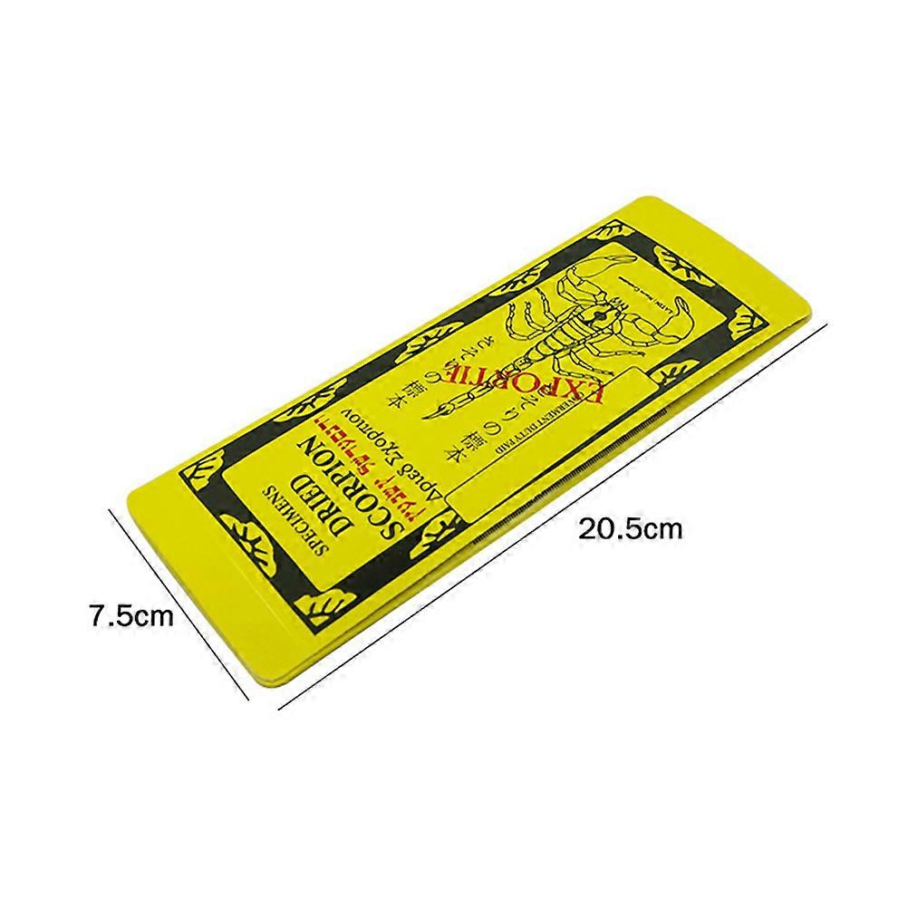 Scorpion Props Magic Tool for Playing 2Pcs Yellow Props