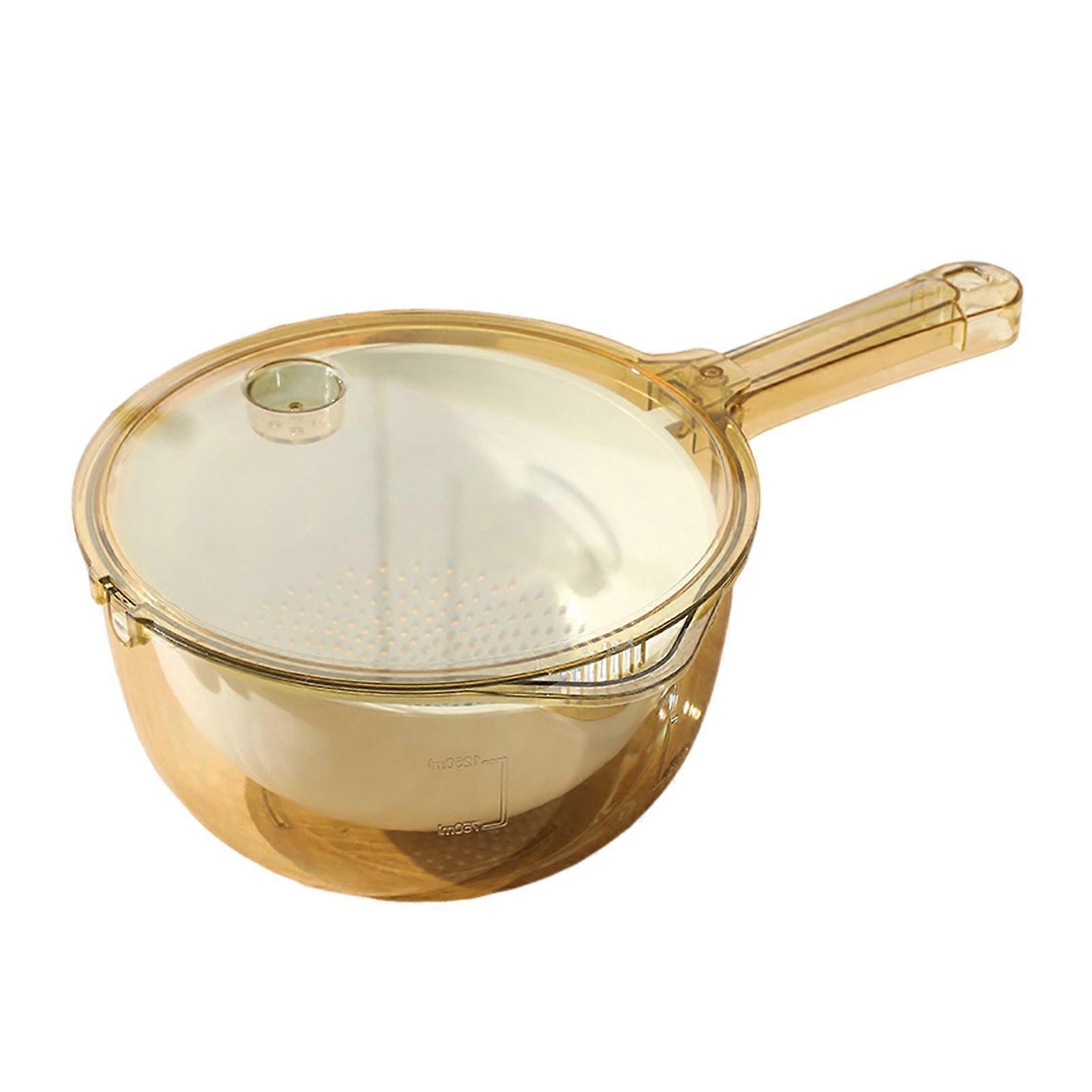 Fruit and Vegetable Strainer with Large Capacity and Fast Drain
