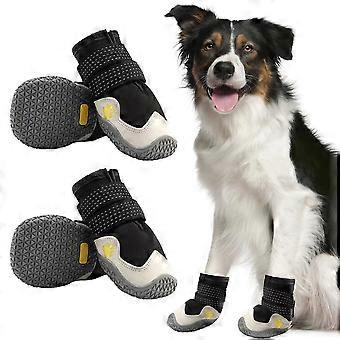 Dog Shoes, Dog Boots, Dog Shoes, Fleece-Lined, For Autumn Thermal & Winter, M6Z6