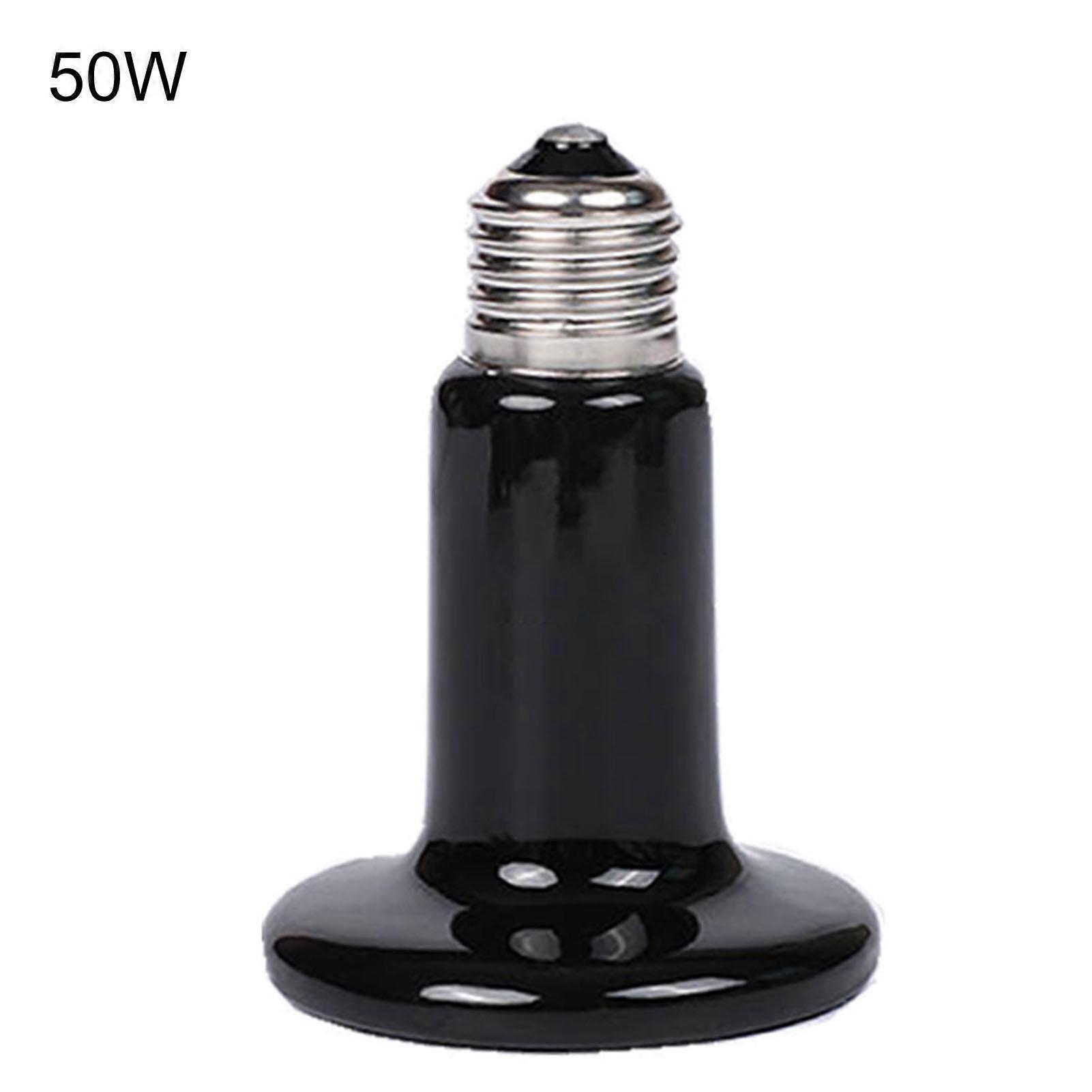 Pet Heating Lamp Multifunctional Infrared Ceramic Turtle Basking Light for Reptile