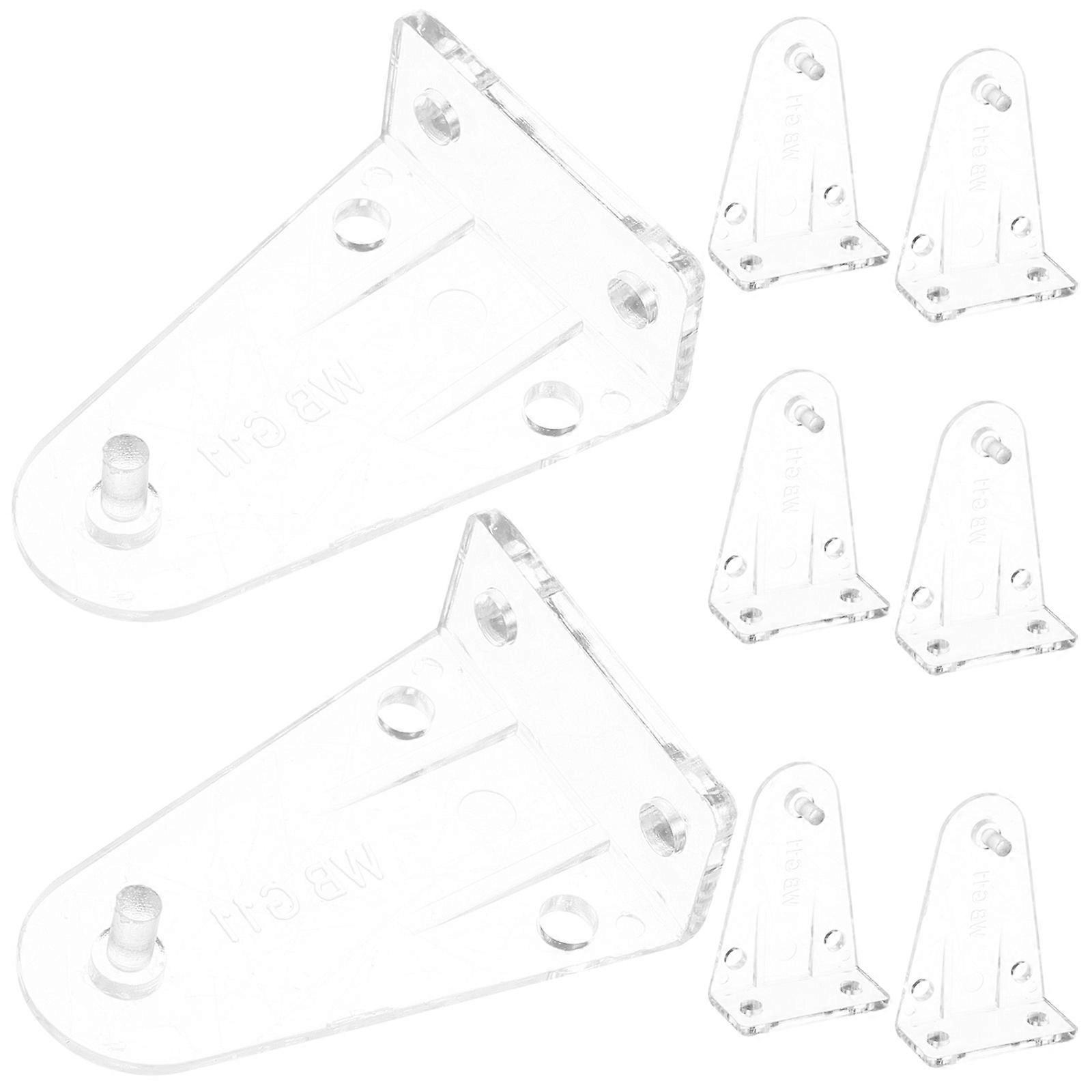 Blind Hold Down Brackets Clear Plastic Replacement for 40Pcs Blinds Clips
