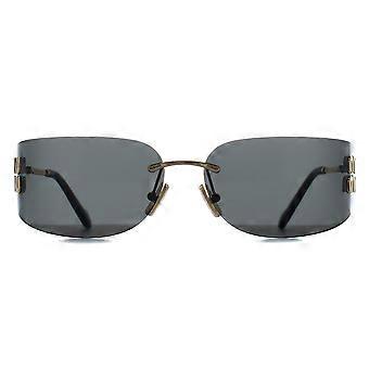 Okulary przeciwsłoneczne Miu Miu MUA51S 5AK5S0 Gold Dark Grey