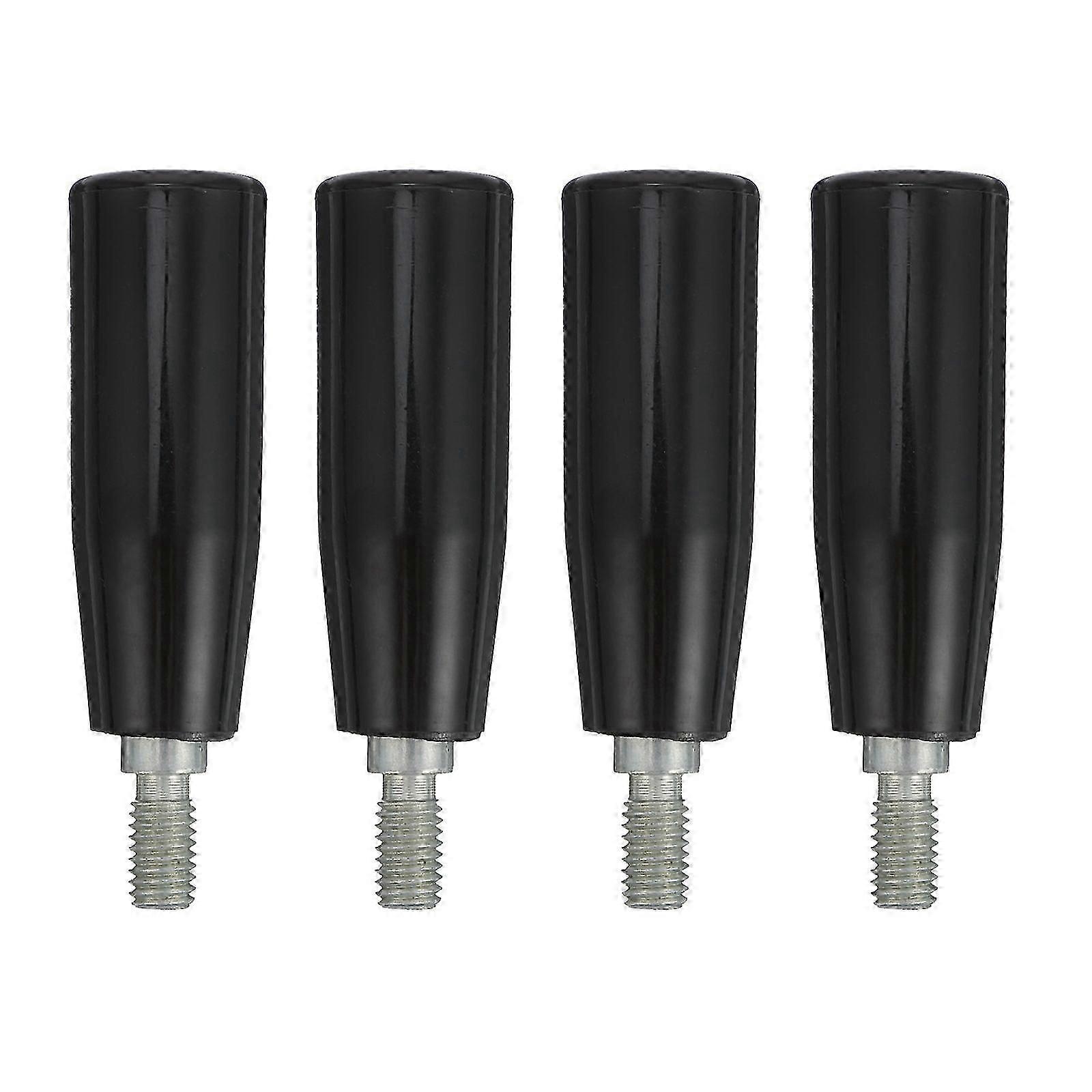 4PCS Revolving Lathe Crank Handle Thread Rotating Grip for Machine Tool Operation