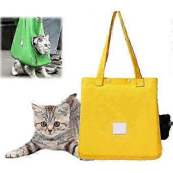 Multifunctional Pet Backpack - Cat Tote Bag with Leg Holes compatible with Walking