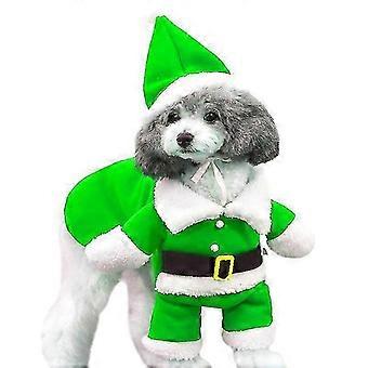 Pet Christmas Costume Keeps Warm In Winter