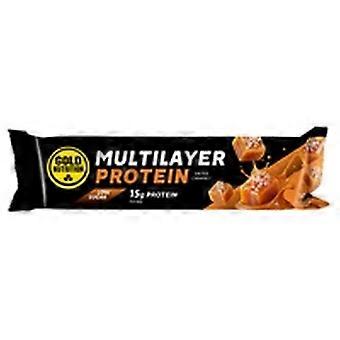 Low sugar multilayer bar salted black caramel 50 g