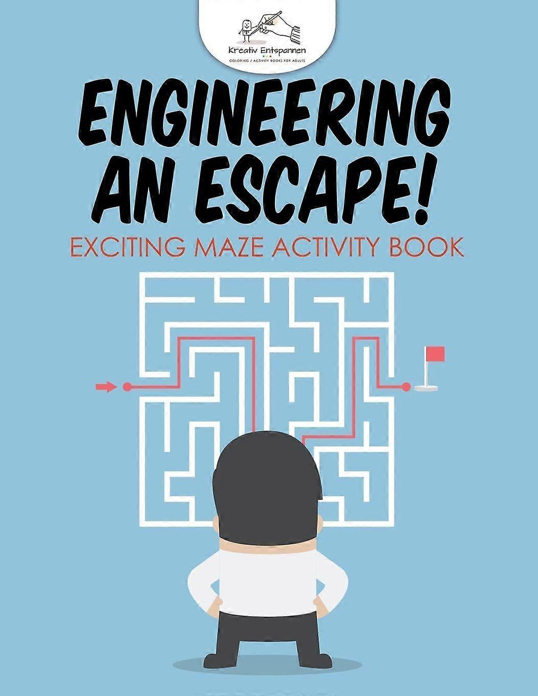 Engineering an escape exciting maze activity book