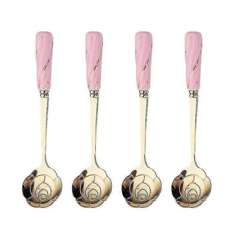 4pcs Kitchen utensils,  Household Dessert Spoon