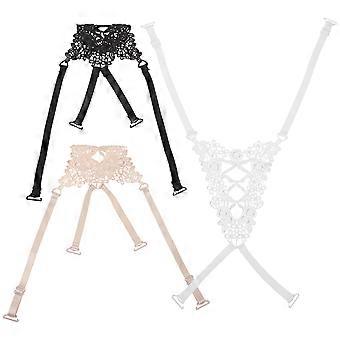 Bra Straps Lace Shoulder Soft Adjustable Bra Straps for Women 15Pcs