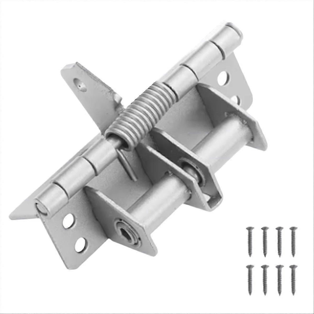 Automatic Door Closer Hinges for Cabinet Wardrobe Multi-Function Detachable Spring Hinges Positionin