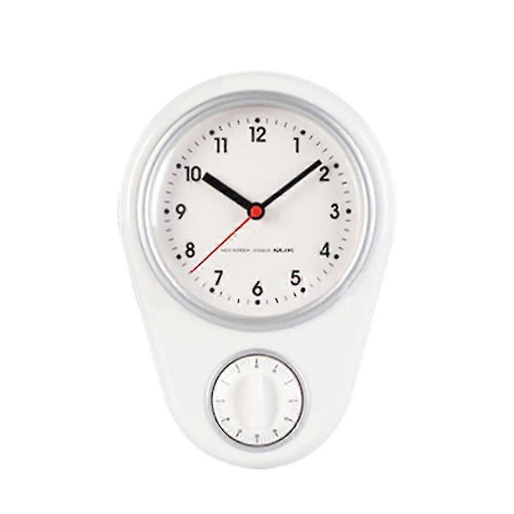 1pc Kitchen Timer Wall Clock Household Timer Modern Style Without Battery For Home (blue)