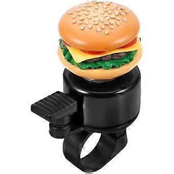 Campanello della bici, Campanello della bici a forma di hamburger, Campanello della bici del cheeseburger dei cartoni animati divertenti, Campanello della bici dal suono chiaro e nitido forte per bici senza pedali, Scooter, Accesso alle biciclette