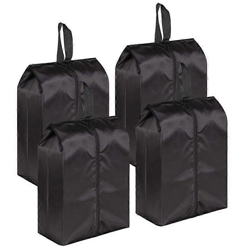 Sacos de Viagem Portáteis com Zíper 17 * 9 polegadas (4 Pack, Preto)