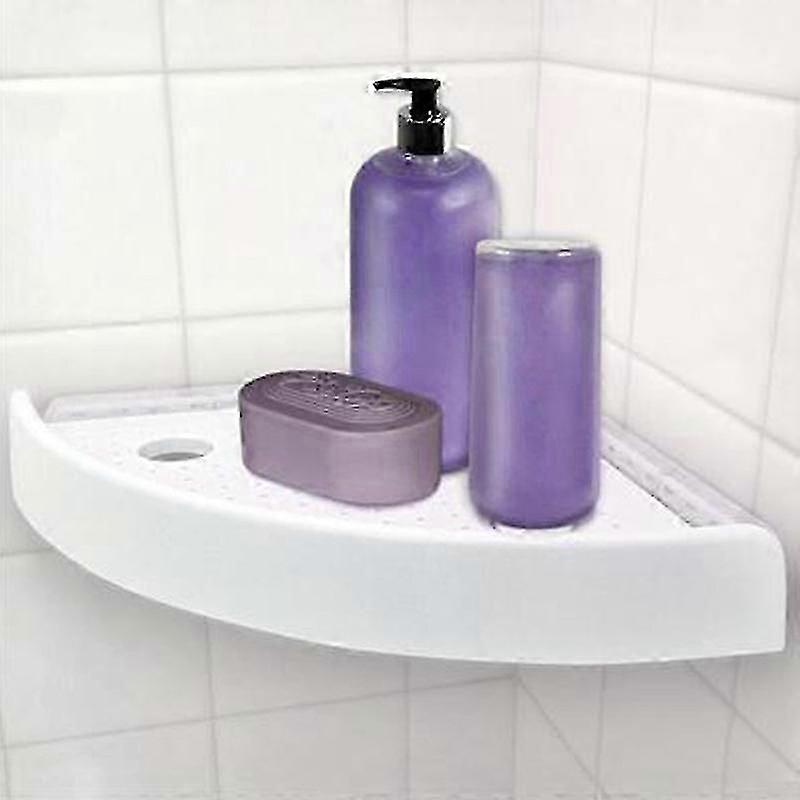 Corner shelf with knobs without drilling