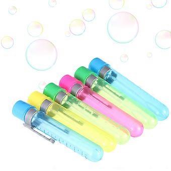 4 stuks penvormige bellenblaasflesjes, creatieve en grappige bellenblaasmachine voor kinderen (jongens en meisjes) (zonder water, willekeurige kleur)