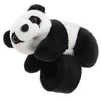 Kids Plush Panda Slap Bracelet for Playing Animal Wristband