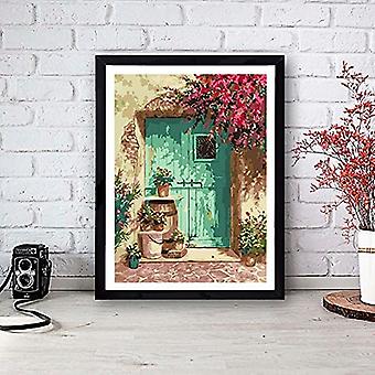 Kit Peinture Par Numéros - 6 Toiles 30x40 Cm - Pour Adultes Et Enfants - Déco Et Loisir Créatif