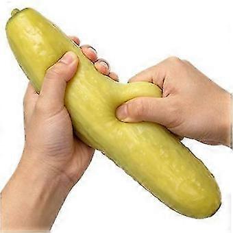 Pickled Cucumber Shape Slow Rising Sensory Squeeze Ball Soft Cucumber for Adult, Teen, Kids_new