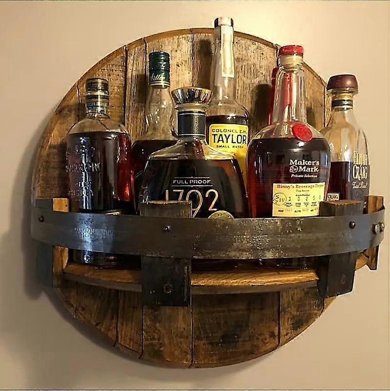 Wine Display Table Wall Hanging Wine Storage Rack