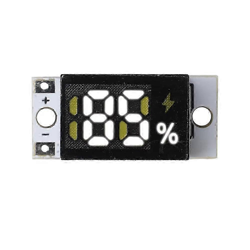 Mini Battery Level Indicator Module 1S 2S 3S 4S Series Battery Meter Lithium Battery Display Module with Button