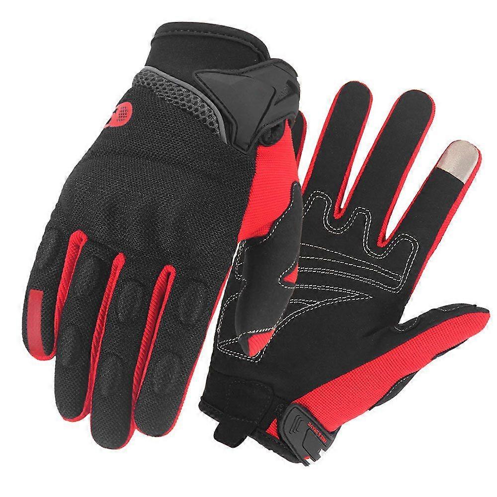 Multipoint Protection True-To-Size Motorcycle Gloves