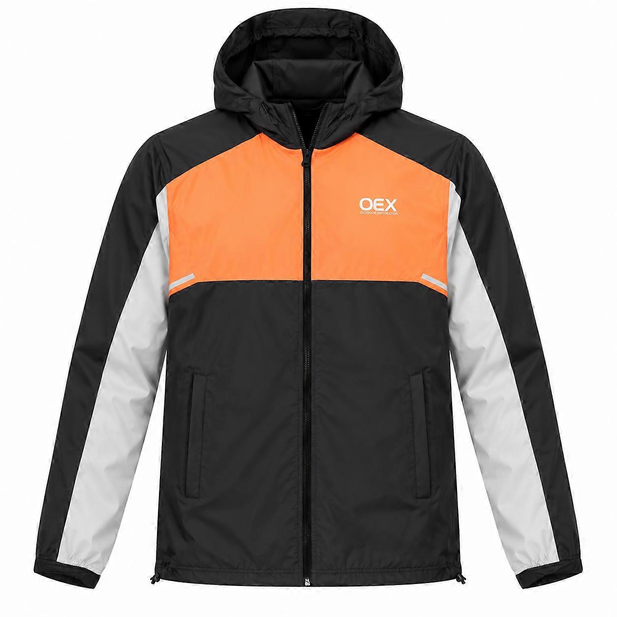 OEX Grampian Windrunner Jacket Coral