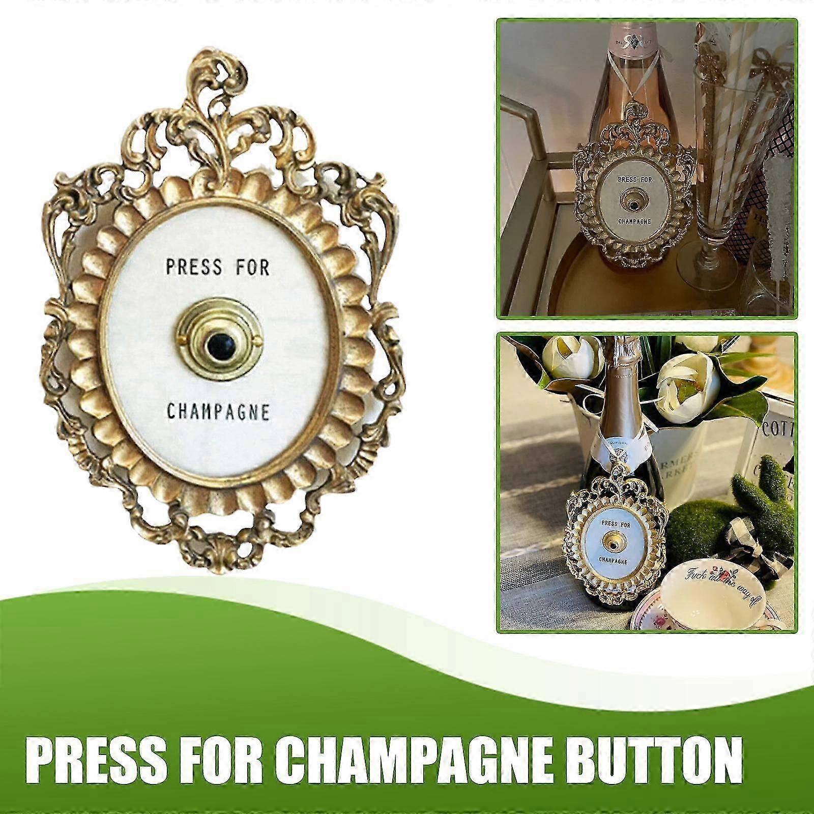 Mini Champagne Press Door Bell