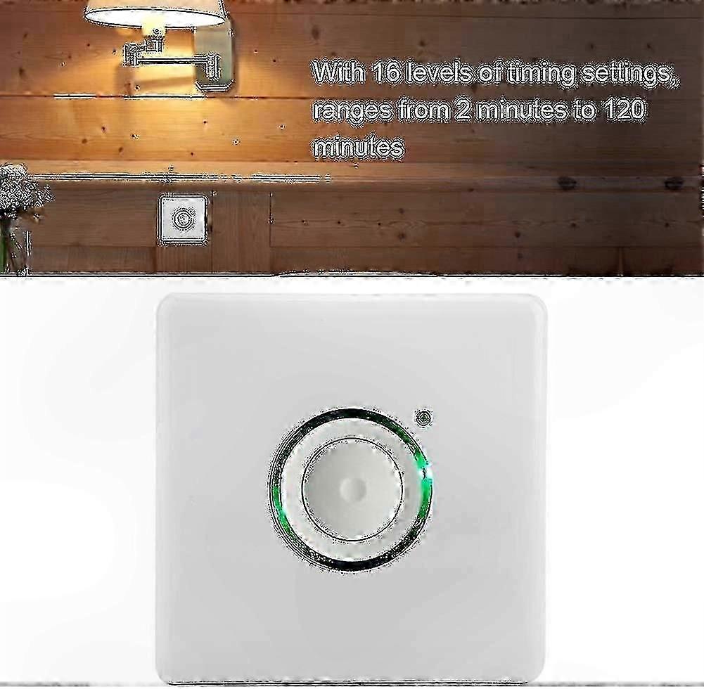 Programmable Outdoor Timer with Touch Control, 16 Delay Settings, Digital Countdown Display, AC110-250V