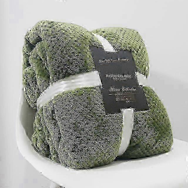 Soft Stretch Microfiber Blanket Throw