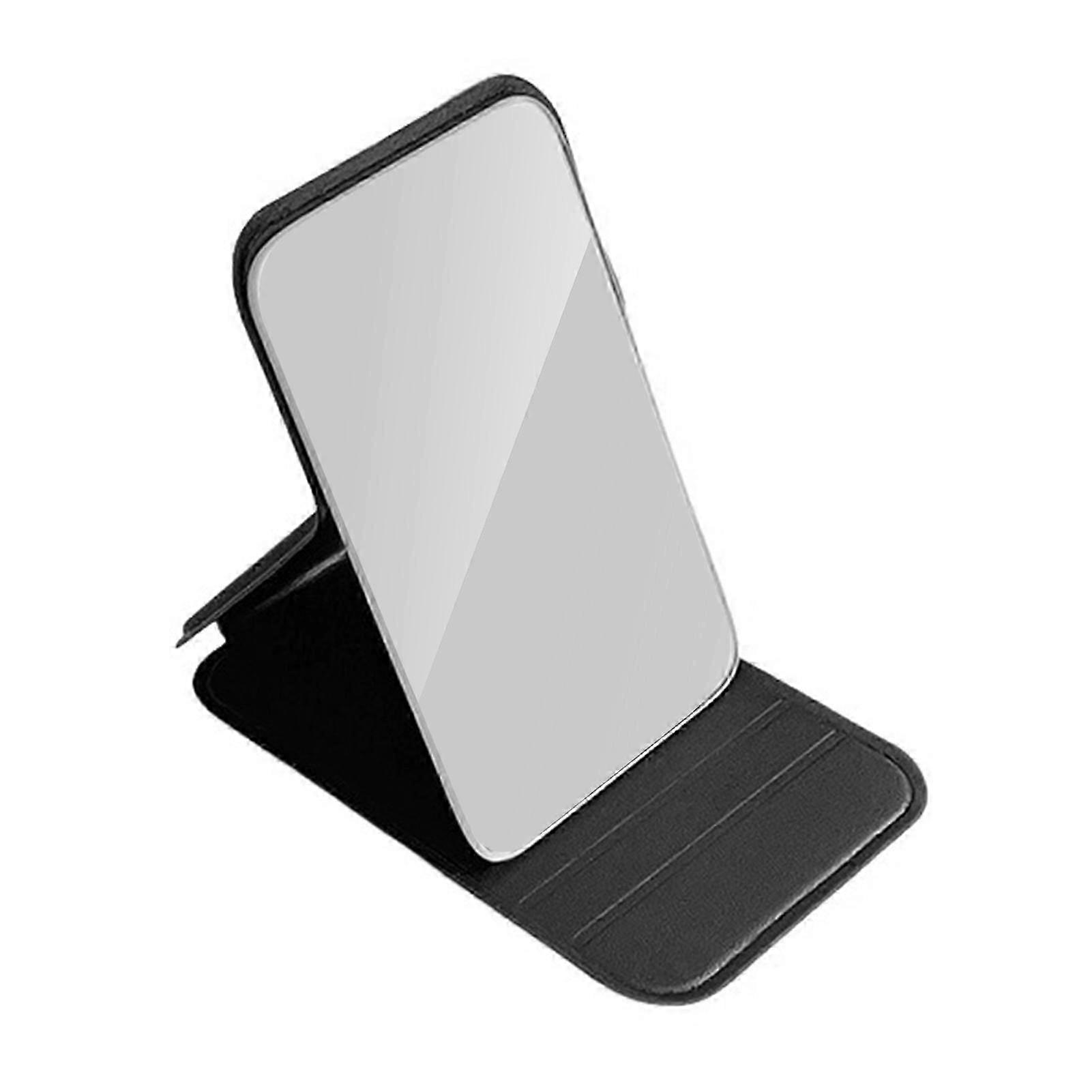 Portable PU Leather Vanity Mirror